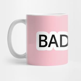 Vegeta's Badman Shirt (Design on back) Mug